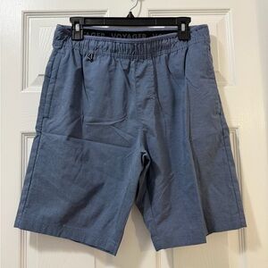 Voyager Men's Flat Front Gray Shorts